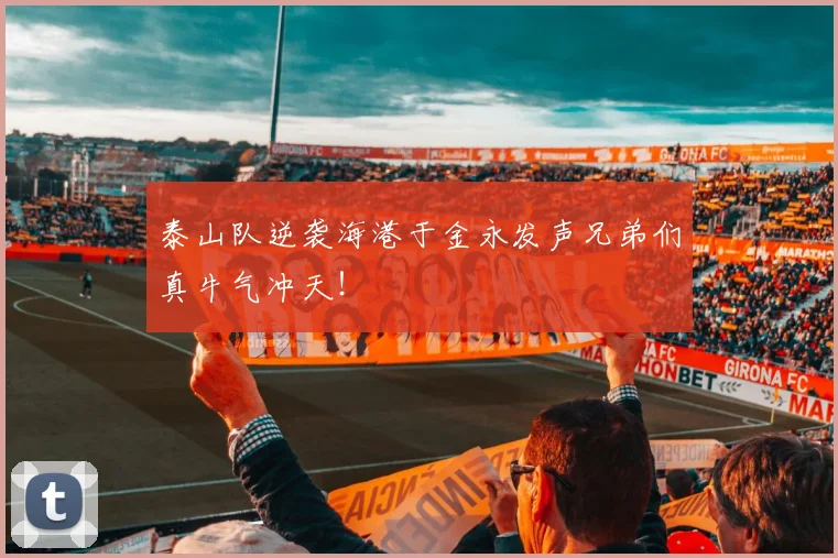 泰山队逆袭海港于金永发声兄弟们真牛气冲天！
